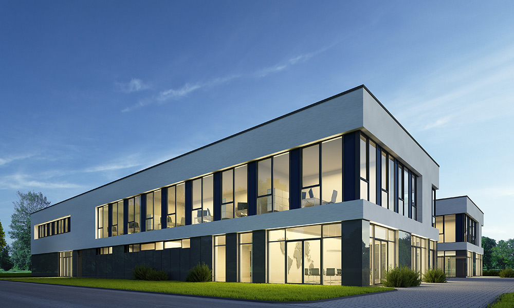 modernes Bürogebäude